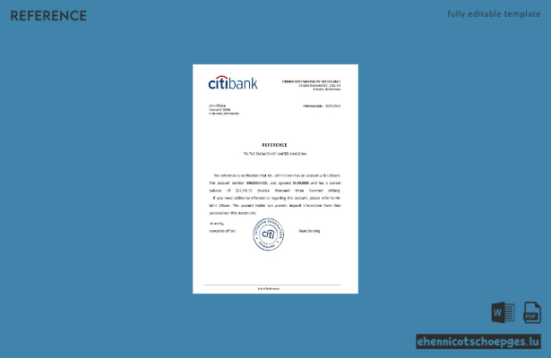Vorschau eines Referenzbeispiels der Citibank Niederlande